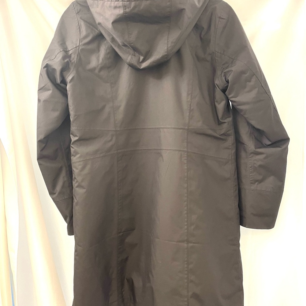 Eddie Bauer Black Trench Coat - Picture 2 of 11